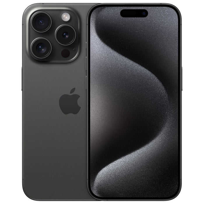 Refurbished (Fair) - Apple iPhone 16 Pro 128GB - Black Titanium - Unlocked