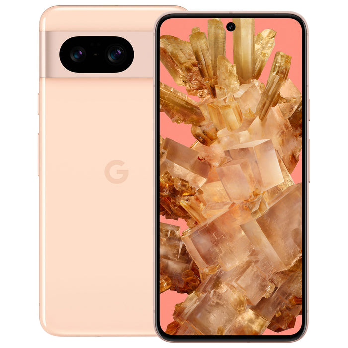 Refurbished (Fair) - Google Pixel 8 128GB - Rose - Unlocked