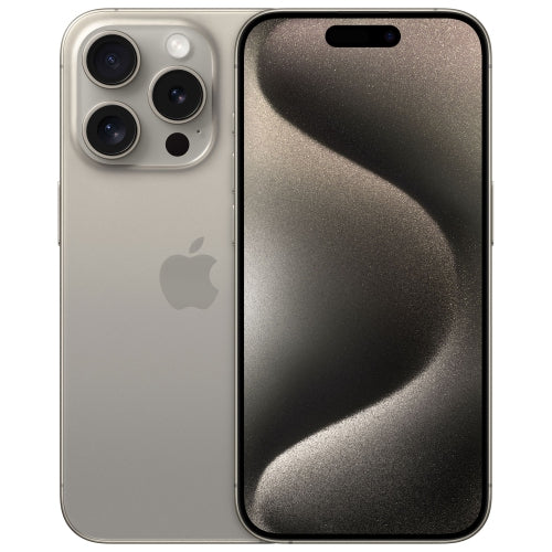 Refurbished (Fair) - Apple iPhone 15 Pro Max 256GB - Natural Titanium - Unlocked - Minor Scuffs / Scratches
