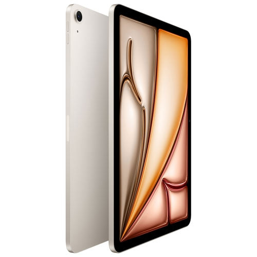 Reconditionné (bon état) - Apple iPad Air 6e génération (2024) - Écran 11" - 128 Go - Starlight - Wi-Fi - A2902
