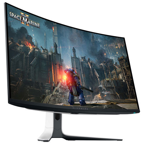 Refurbished (Excellent) - Alienware 32" 4K UHD 240Hz 0.03ms Curved QD OLED Gaming Monitor (AW3225QF)