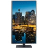 Samsung 32" 4K UHD 60 Hz 5ms GTG VA LED V-Sync Monitor (LF32TU874VNXGO) - Dark Blue, Gray