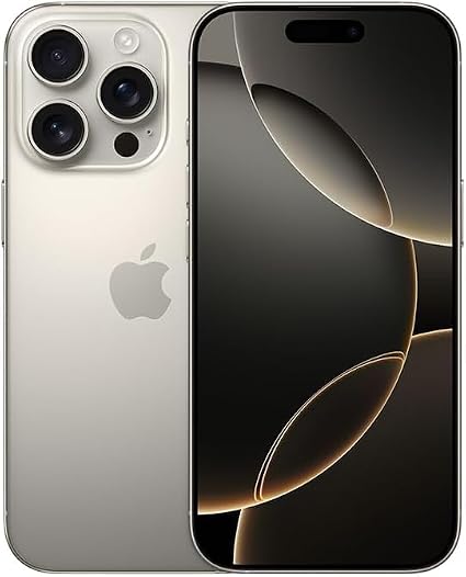 Refurbished (Fair) - Apple iPhone 16 Pro 256GB - Natural Titanium - Unlocked - Minor Scratches / Scuffs