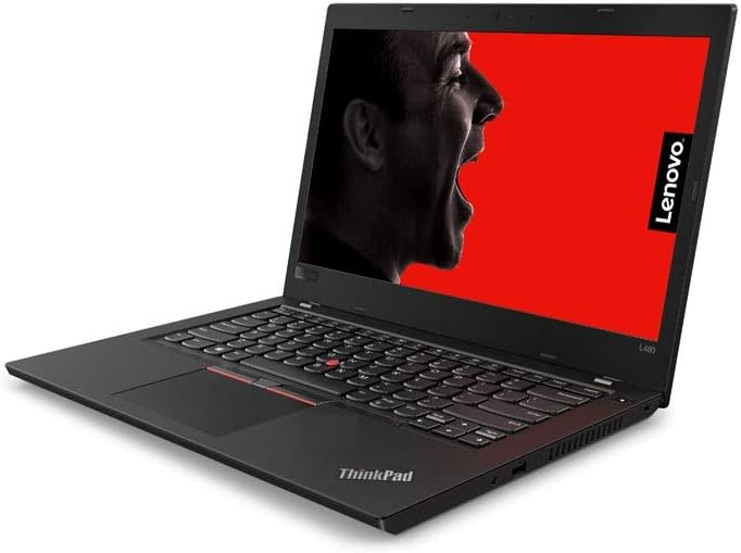 Refurbished(Good) - Lenovo ThinkPad L480 14" Business Laptop Intel i5-8350U, 16GB, 512GB SSD, Windows 11 Pro