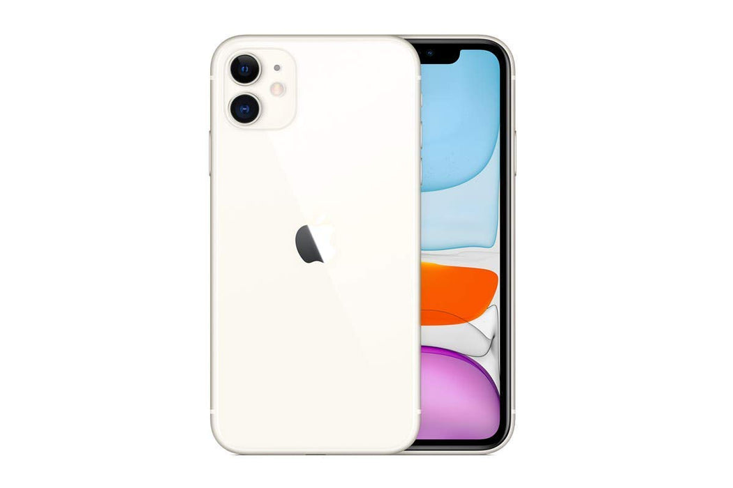 Refurbished (Fair) - Apple iPhone 11 128GB - White - Unlocked