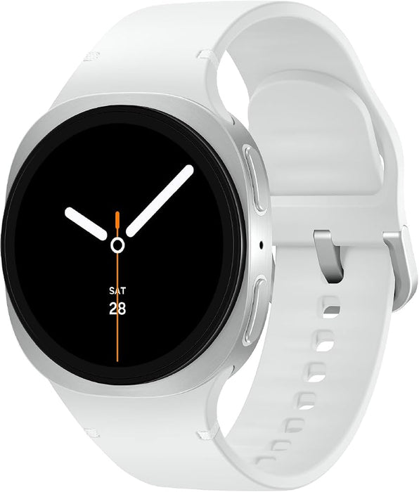 Refurbished (Good) - Samsung Galaxy Watch8 40mm Smartwatch - (LTE + Wi-Fi) - Silver - SM-L325F