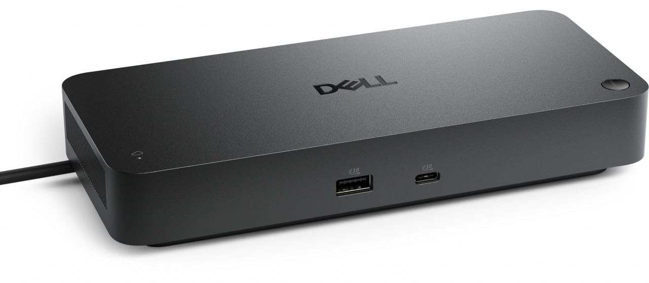Open Box - Dell Pro Thunderbolt 4 Smart Dock SD25TB4 – USB-C Station 130W, 4 Displays 4K, 2X DP 1.4, HDMI 2.1, 2X Thunderbolt 4, 2.5GbE, Wi-Fi