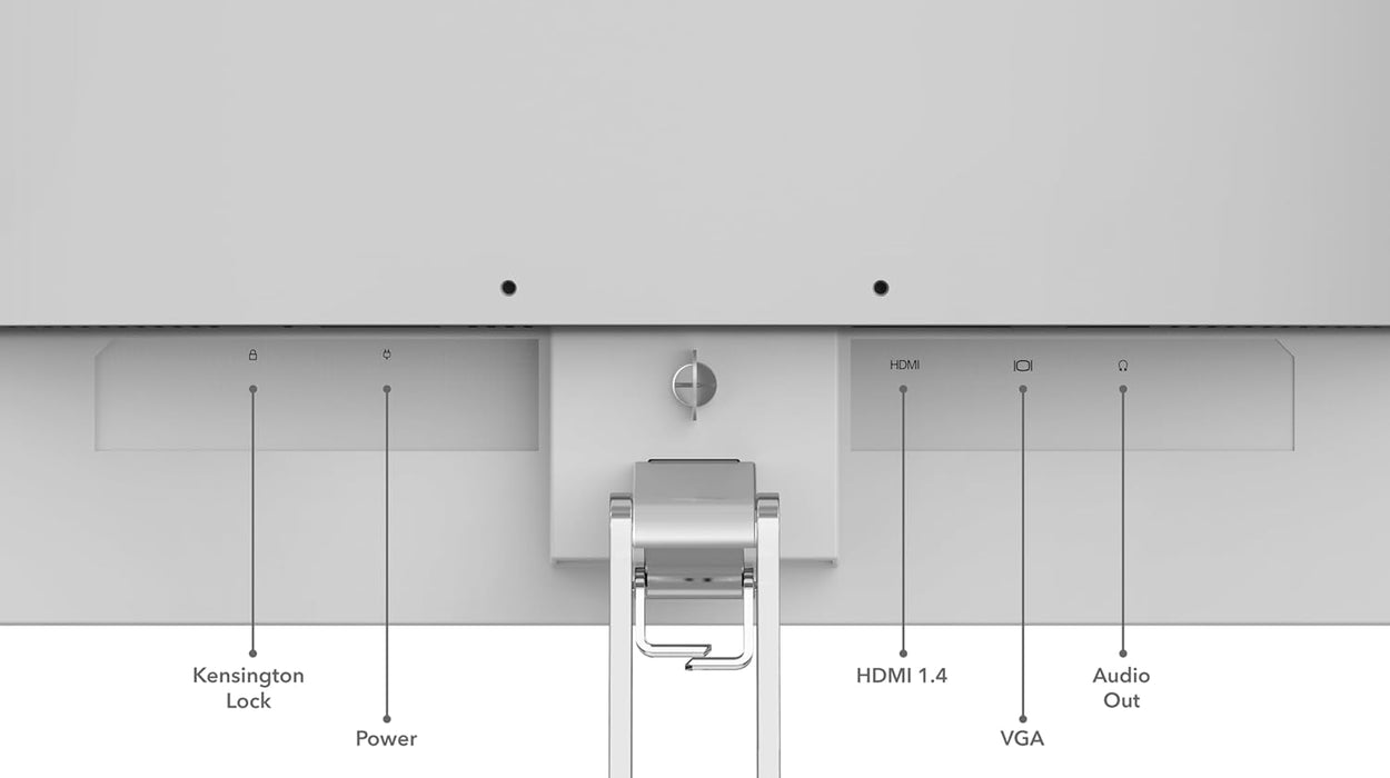 Open Box - Lenovo L22i-40 22 inch IPS Panel FullHD 75Hz Gaming Monitor With HDMI, VGA, AMD FreeSync, Speakers,Tilt Stand - Cloud Grey
