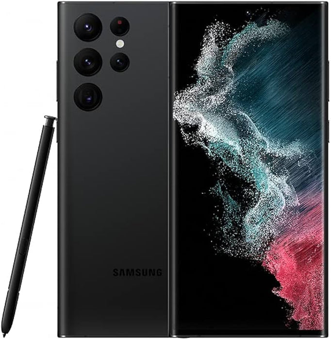 Remis à neuf (bon état) - Samsung Galaxy S22 Ultra 5G 128 Go - Noir fantôme - Débloqué