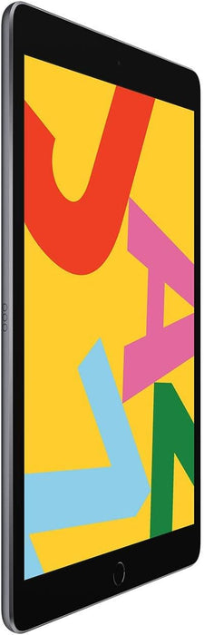 Refurbished (Fair) - Apple iPad 2019 (7th Generation) 10.2-inch, Wi-Fi, 32GB, Space Gray