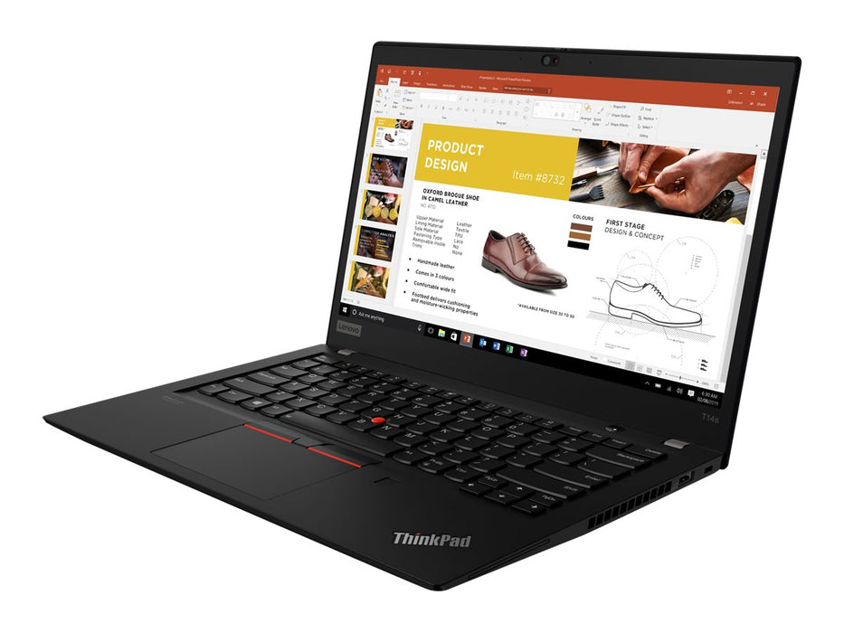 Refurbished (Good) Lenovo ThinkPad T14s 14" Laptop - i7-10610U - 32GB RAM - 512GB SSD - Windows 11 Pro