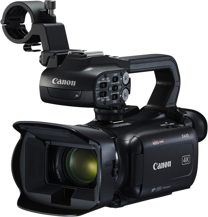 Remis à neuf (bon état) - Caméscope professionnel Canon XA40 UHD 4K