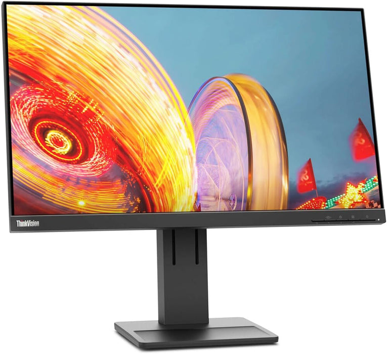 Lenovo ThinkVision E24q-20 - Moniteur LCD WLED WQHD 23,8" (16:9) - Noir corbeau (produit déballé)
