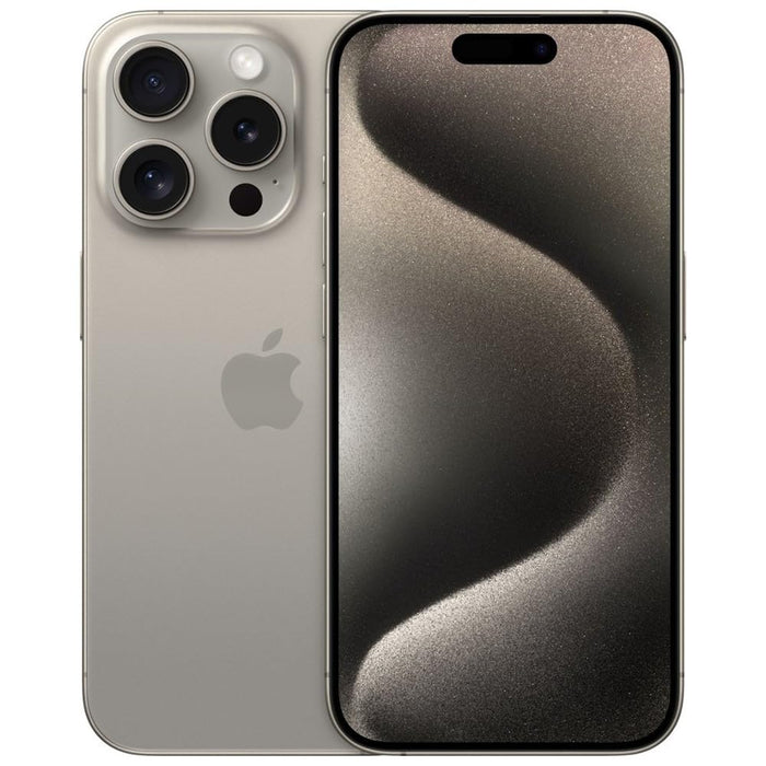 Refurbished (Excellent) - Apple iPhone 15 Pro Max 256GB - Natural Titanium - Unlocked
