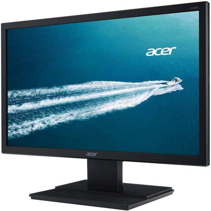 Open Box - Acer V206HQL  HD+ LCD Monitor - 16:9 - Black - 19.5" Viewable - Twisted Nematic Film (TN Film) - LED Backlight - 1600 x 900 - 5 ms - 60 Hz Refresh Rate - HDMI - VGA