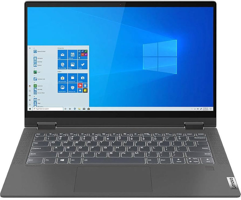 Refurbished (Good) - Lenovo IdeaPad Flex 5 14" Touch Laptop - Core i5-1035G1 - 8GB RAM - 256GB SSD - Windows 11 Pro