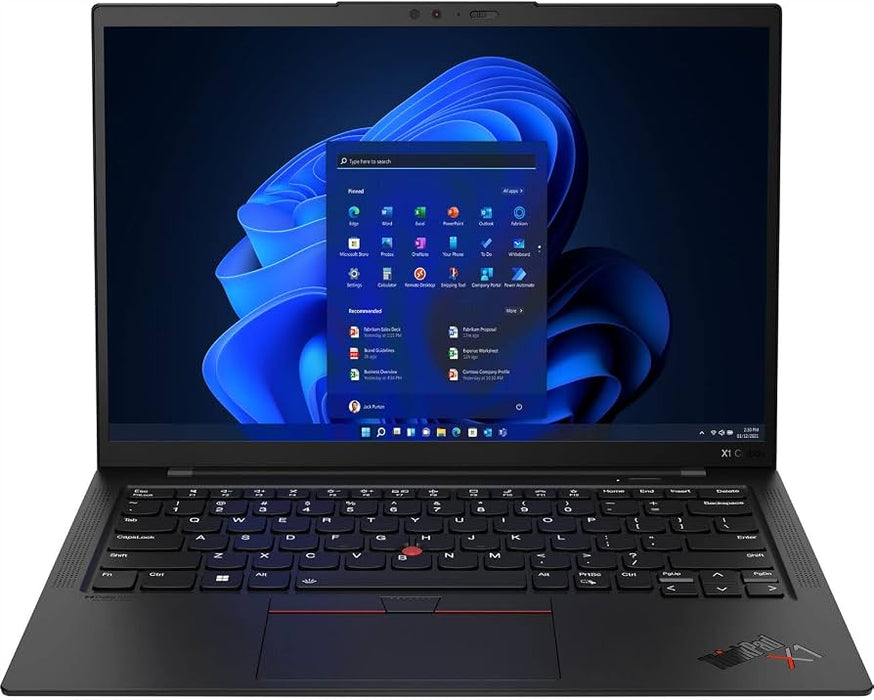 Refurbished(Good) - Lenovo ThinkPad X1 Carbon Gen 10 Laptop - Intel Core i7-1270P - 16GB RAM - 256GB SSD - Windows 11 Pro