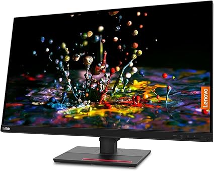 Produit déballé - Moniteur Lenovo ThinkVision P32p-20 62A2GAR2US 31,5 pouces 4K UHD 2160p LED, noir