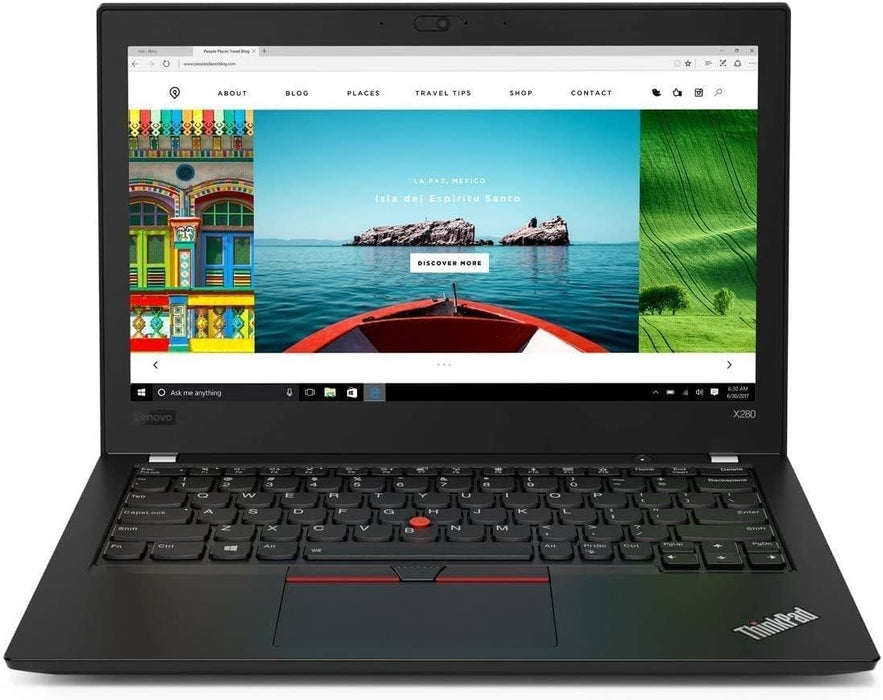 Refurbished (Good) - Lenovo ThinkPad X280 - 12.5" Laptop - i5-8350U - 8GB RAM - 256GB SSD - Windows 11 Pro