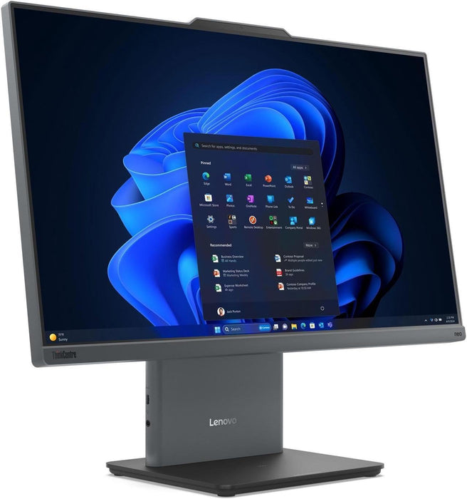 Ordinateur de bureau tout-en-un Lenovo ThinkCentre Neo 50A Gen 5, neuf, avec écran FHD 23,8 pouces, processeur Intel Core i5-13420H, 8 Go de RAM, SSD 512 Go, Windows 11 Pro