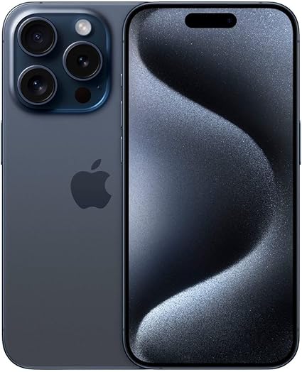 Reconditionné (Bon état) - Apple iPhone 15 Pro 128 Go - Titane bleu - Débloqué tout opérateur