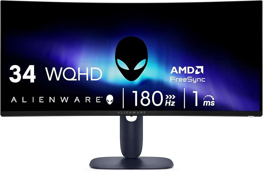 Refurbished(Excellent) - Alienware 34" Gaming Monitor – AW3425DWM - 3440 x 1440