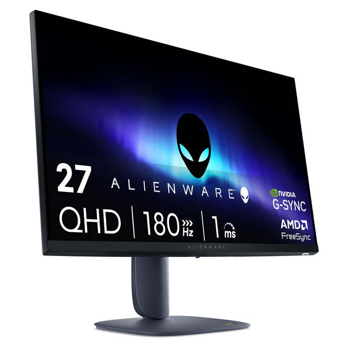 Refurbished (Excellent) - Dell Alienware 27" 180Hz 4ms IPS LED Gaming Monitor (AW2725DM) - Black - QHD (2560 x 1440) - Like New