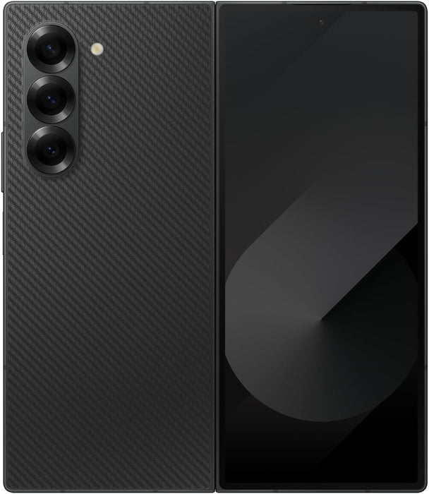 Refurbished (Good) - Samsung Galaxy Z Fold6 5G 256GB - Crafted Black - Unlocked - Minor Scuffs / Scratches