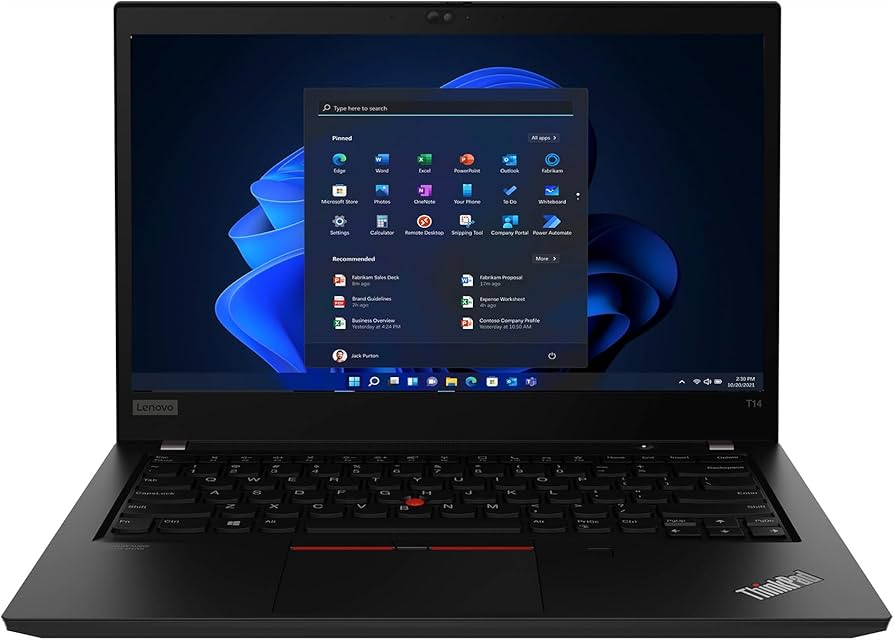 Refurbished (Fair) - Lenovo ThinkPad T14s Gen 2 14" Laptop - (Intel Core i7-1185G7/256GB SSD/32GB RAM/Windows 11 Pro)