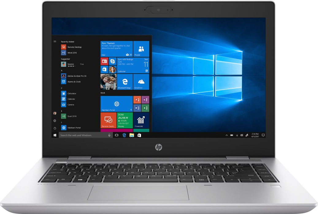 Refurbished (Good) - HP ProBook 640 G5 14" Notebook Intel i5-8265U 16 GB DDR4 256 GB SSD Windows 11 Pro 64-Bit