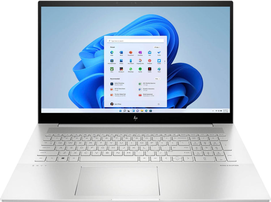 Reconditionné (Bon état) - Ordinateur portable HP Envy 17-cr0013dx (66B42UA) - Écran tactile FHD 17,3" - i7-1260P - 32 Go de RAM - SSD NVMe 1 To - Windows 11 Pro