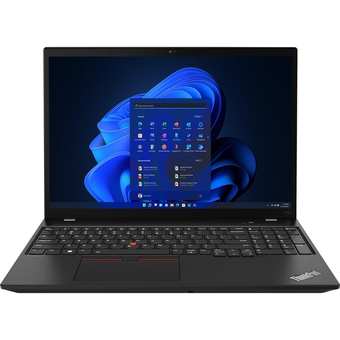 Remis à neuf (qualité moyenne) - Lenovo ThinkPad P16S Gen 1 - Ordinateur portable 16" - Intel i7-1260P - NVIDIA® T550 (4 Go) - 32 Go RAM - SSD 1 To - Windows 11 Pro