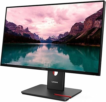 Open Box - Lenovo ThinkVision T24-40 24" Class Full HD LED Monitor - 16:9 - Raven Black - 23.8" Viewable - in-Plane Switching (IPS) Technology - WLED Backlight - 1920 x 1080