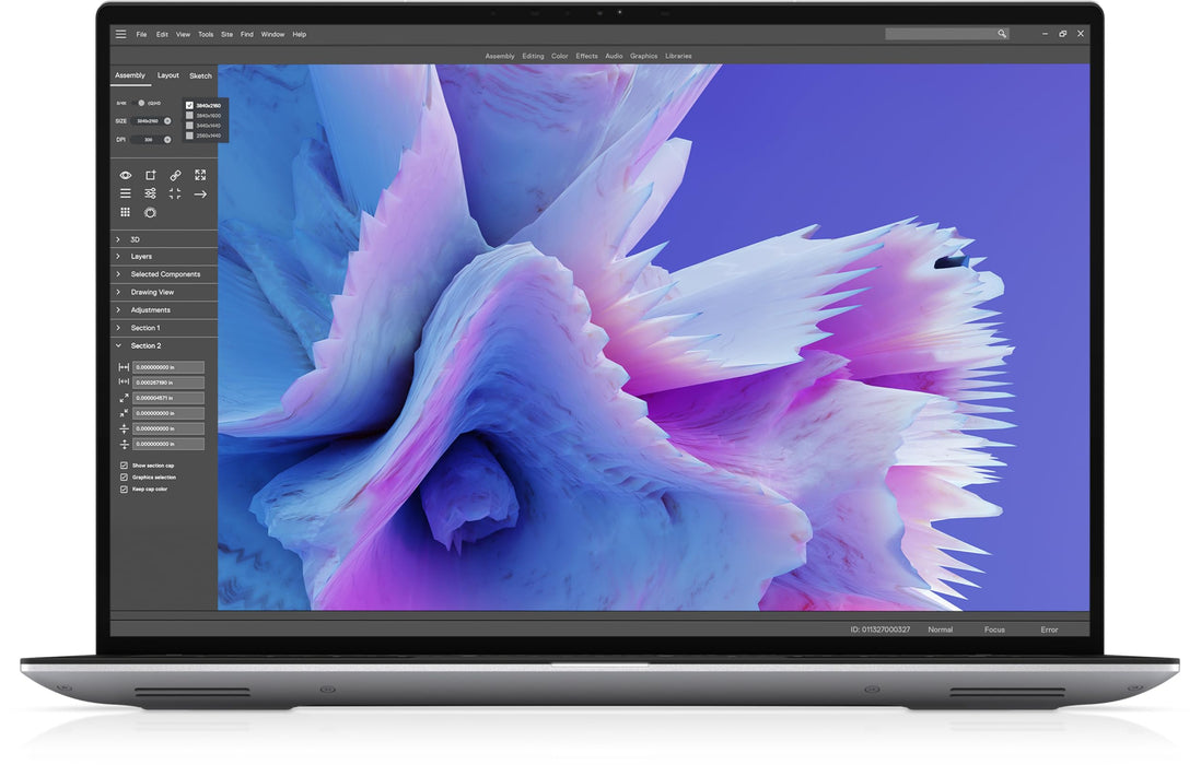 Refurbished (Good) - Dell Precision 5480, 14" (2560x1600) Laptop - Intel Core i7-13800H - NVIDIA RTX A1000(6GB) - 512GB SSD - 32GB RAM - Windows 11 Pro - Bilingual KB