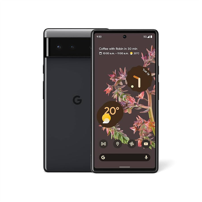 Reconditionné (correct) - Google Pixel 6 128 Go - Noir orageux - Débloqué