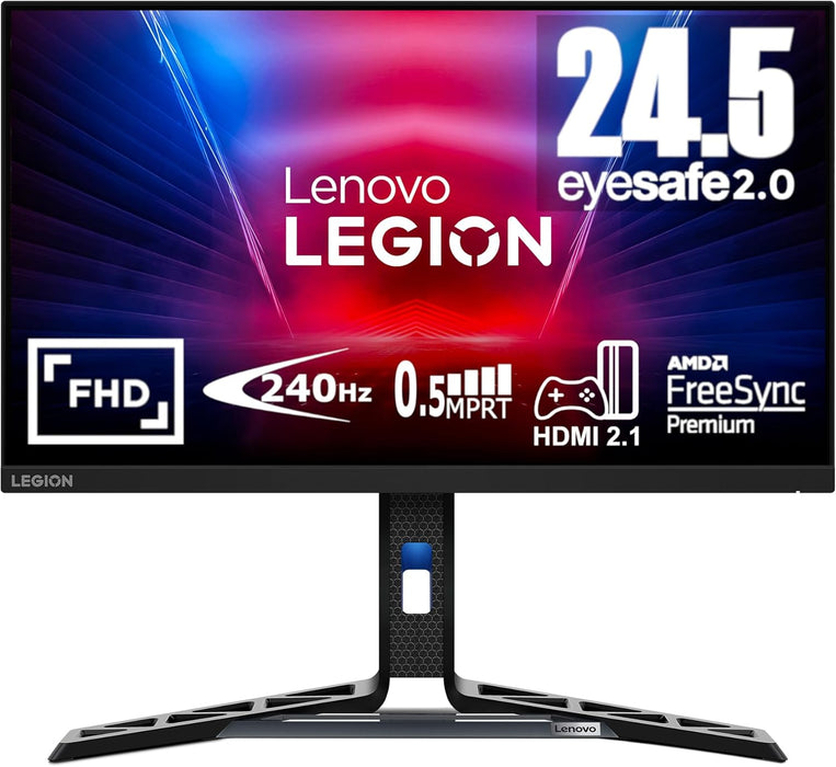Refurbished (Good) - Lenovo Legion R25f-30 LED Display 62.2 cm (24.5") 1920 x 1080 Pixels Full HD Black
