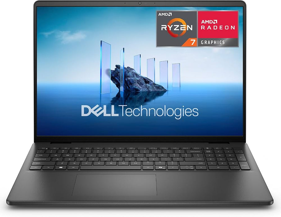 Refurbished (Excellent) - Dell 16 DC16255 - 16" Laptop with AMD Ryzen 7 250 w/ Radeon 780M Graphics - 512GB SSD, 16GB RAM, Windows 11