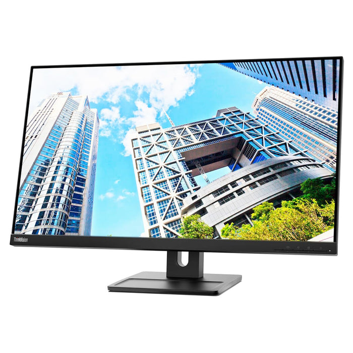 Open Box - Lenovo ThinkVision E28u-20 28" Class 4K UHD LCD Monitor - 16:9 - Raven Black