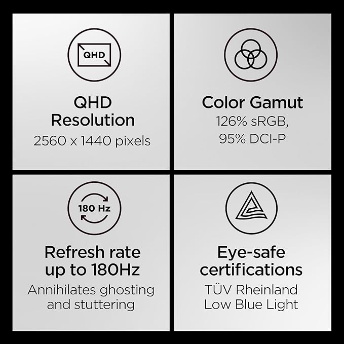 Open Box - Lenovo 66F7GAC3US Legion Y27q-30 27" WQHD WLED LCD Monitor