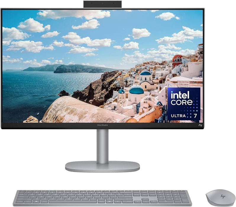 Brand New - HP OmniStudio X All-in-One Next Gen AI PC 27" Display - Intel Core Ultra 7 256V - 16GB RAM - 1TB NVMe SSD - Windows 11 - BB4S8AA