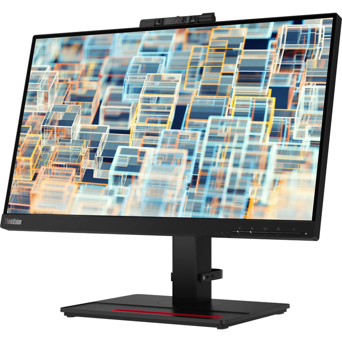 Open Box - Lenovo ThinkVision T22v-20 21.5" Full HD WLED LCD Monitor - 16:9 - Raven Black