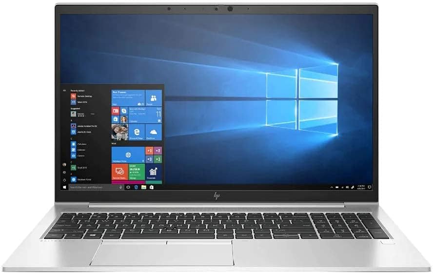 Refurbished (Good) - HP Elite Book 850 G7, 15.6" 1920 x 1080 Anti-Glare IPS Display, I5-10310U@1.70GHZ, 16GB, 256GB, WiFi, BT, Webcam, Windows 11 Pro - Bilingual Keyboard