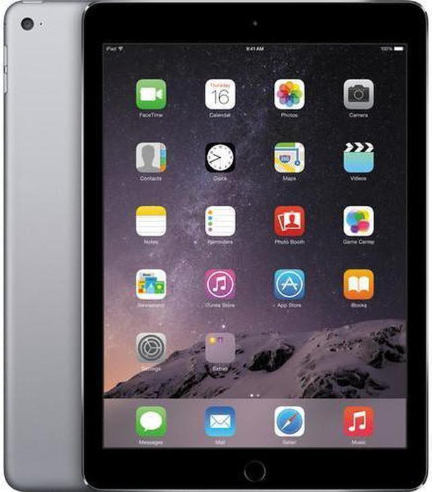 Reconditionné (bon état) - Apple iPad Air 2 - 9,7" - Wi-Fi/Cellular - 64 Go - Gris sidéral - A1567