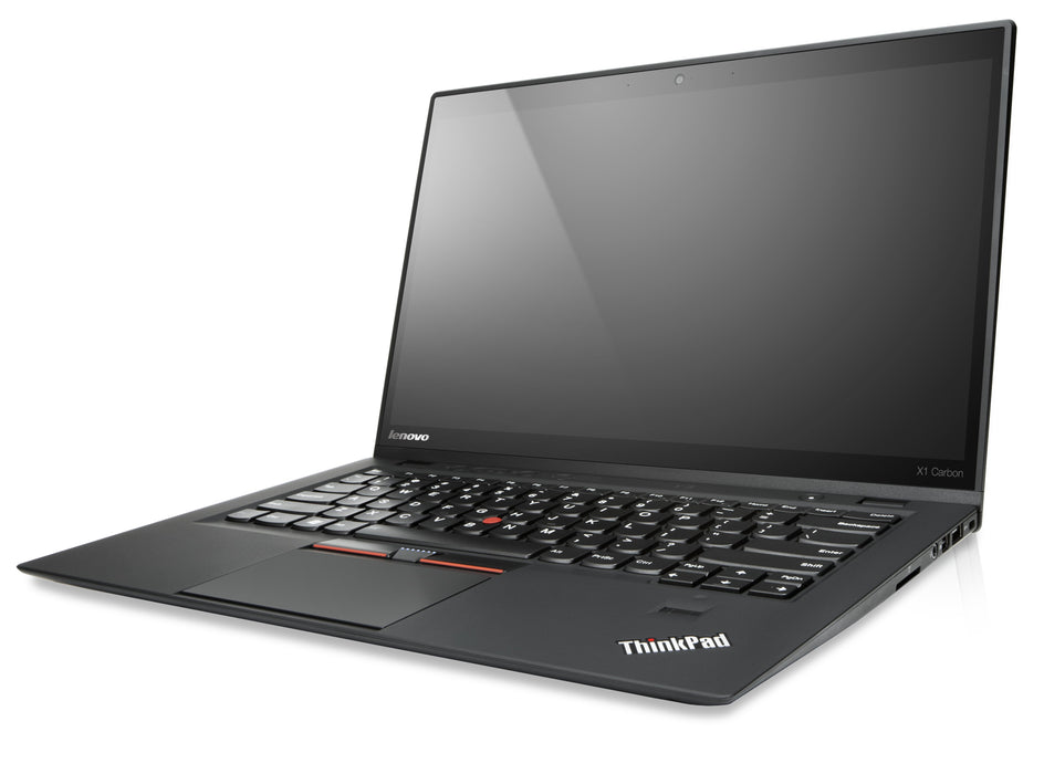 Refurbished(Good) - Lenovo ThinkPad X1 Carbon 6th gen, 14" Laptop, i7-8650U @ 1.9GHz, 16GB RAM, 256GB SSD, Win 10 Pro