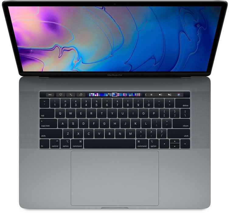 Apple MacBook Pro 15 pouces - Core i7 8750H - 2,2 GHZ - 16 Go RAM - 512 Go SSD - Avec Touch Bar - Mi-2018 - MR932LL/A - A1990 - Remis à neuf