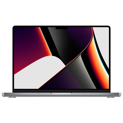 Refurbished (Fair) - Apple MacBook Pro 14" (2021) - Silver (Apple M1 Pro Chip / 512GB SSD / 16GB RAM) - English