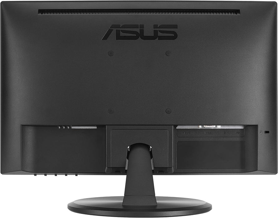 Asus VT168H Moniteur LCD à écran tactile 15,6" 1366 x 768 HDMI VGA 10 points pour soins des yeux, noir