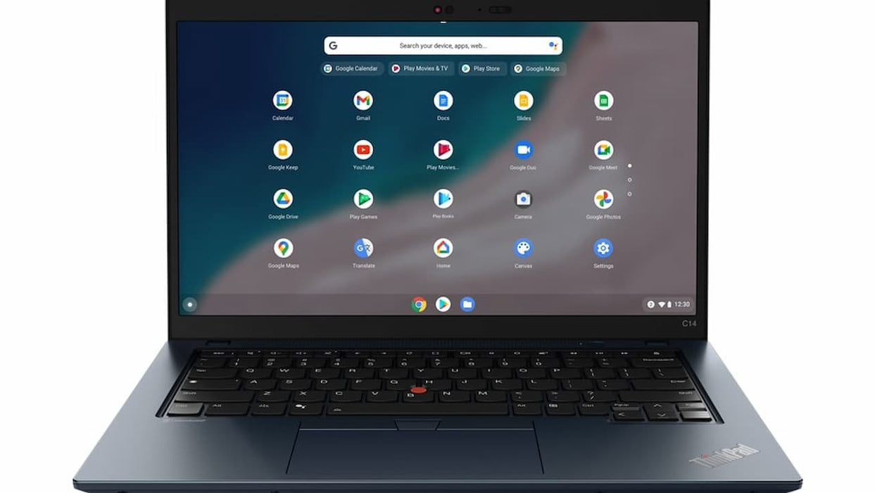 Refurbished(Excellent) - Lenovo ThinkPad C14 Gen 1 Chromebook | 14" | Core i5-1245U - 256GB SSD - 8GB RAM | Chrome OS -