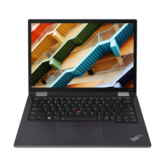 Remis à neuf (bon état) - Lenovo ThinkPad X13 Yoga Gen 2 - Ordinateur portable à écran tactile 13,3" - Intel Core i7-1185G7 - 16 Go de RAM - 512 Go de SSD - Win 11 Pro