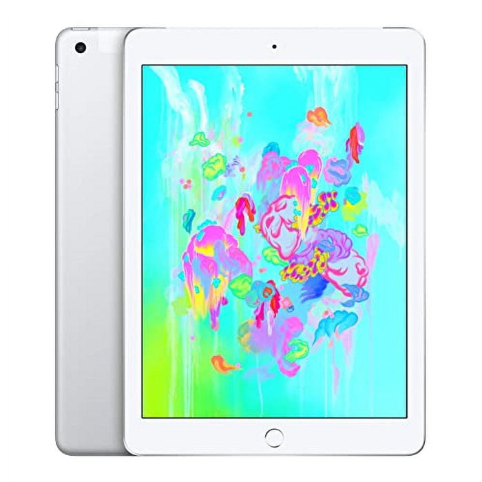 Refurbished (Excellent) - Apple iPad 9.7" Screen 128GB - WiFi (6th Gen. 2018 - A1893) - Silver